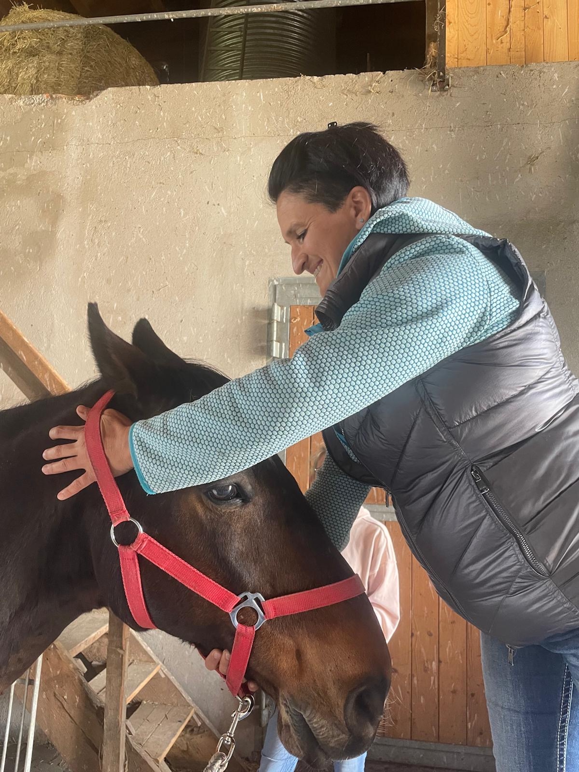 Pferdetherapie durch erfahrene Therapeutin