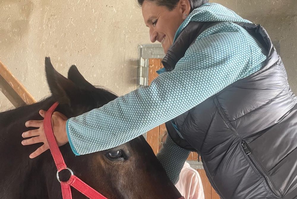 Pferdetherapie durch erfahrene Therapeutin